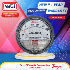 Dwyer Magnehelic 2000-500pa
