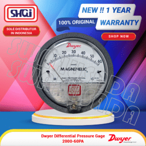 Dwyer Magnehelic 2000-60pa