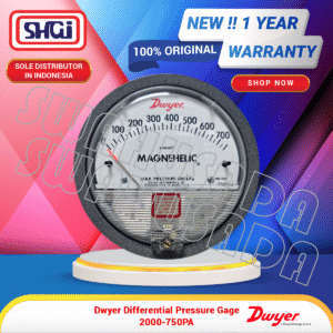 Dwyer Magnehelic 2000-750pa