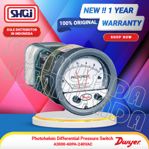 Dwyer Photohelic A3000-60PA-240VAC